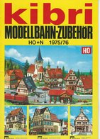 KAT134 Modellbaukatalog KIBRI 1975/76, Modellbahnzubehör, H0, N, Deutsch, Neu - Littérature & DVD