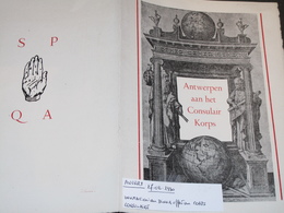 ANTWERPEN / ANVERS - 27/2/1930 - DINER- INVITATION AU CORPS CONSULAIRE PAR BOURGMESTRE - Menus