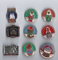 Lot  9 Epinglettes RUSSIE - Lotes
