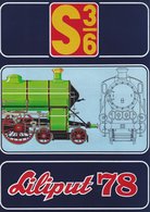 KAT163 Modellprospekt S 3/6, Liliput 1978, A4-Format, Deutsch - Littérature & DVD