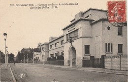 COURBEVOIE  92  HAUTS DE SEINE   CPA  GROUPE SCOLAIRE  ECOLE DES FILLES - Courbevoie