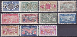 Saint Pierre Et Miquelon Pecheur Goéland Série  N°107 à 117  Neuf* Charnière - Unused Stamps