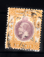 Hong Kong 1911 Mi Nr 95 Koning Edward VII      -2 - Oblitérés