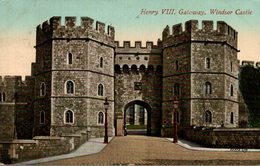 ANGLETERRE  HENRY VIII  GATEWAY  WINDSOR CASTLE - Windsor