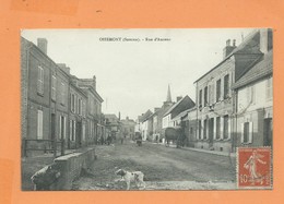 CPA  - Oisemont  -(Somme ) - Rue D'Amiens - Oisemont