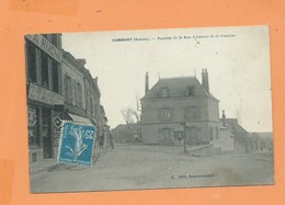 CPA  - Oisemont  -(Somme ) - Fourche De La Rue D'Amiens Et De Fontaine - Oisemont