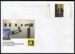 Germany 2003 / Postal Stationery / Max Beckmann, Painter / IMB International Munich Stamp's Day - Enveloppes - Neuves