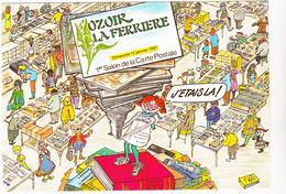 PAGES  Raymond - Salon Carte Postale Ozoir La Ferriere  - CPM  10.5x15 TBE 1997 Neuve Carte Dédicacée - Pages