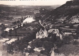 CPSM 10X15 . Vallée De La Dordogne  (24) LES MILANDES  ( Vue Aérienne Sur CASTENAUD-LA-CHAPELLE : 475ha) - Autres & Non Classés