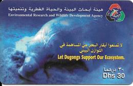 CARTE -PREPAYEE-ETISALAT-DUGONGS-TBE - Delfines