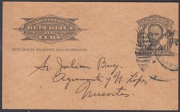 1904-EP-145 CUBA REPUBLICA. 1904. Ed.70. JOSE MARTI POSTAL STATIONERY. 1949. IMPRESO DE BAZAR CLEMENT, CAMAGUEY. - Covers & Documents