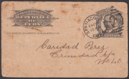 1904-EP-151 CUBA REPUBLICA. 1904. Ed.70. JOSE MARTI POSTAL STATIONERY. 1906. IMPRESO ESCUELA RAJA YOGA - Covers & Documents