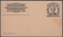 1907-EP-43 CUBA REPUBLICA. 1907. Ed.71b. LUZ Y CABALLERO. POSTAL STATIONERY. TARJETA DE RESPUESTA. - Covers & Documents