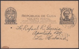 1907-EP-46 CUBA REPUBLICA. 1907. Ed.72. CESPEDES. POSTAL STATIONERY. 1948. CENTRAL VIOLETA SUGAR MILLS. - Covers & Documents