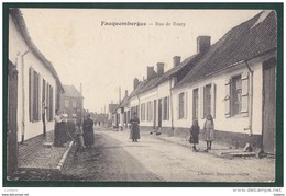 CPA FAUQUEMBERGUE - RUE DE RENTY - FRANCE ( 2 SCANS ) - Fauquembergues