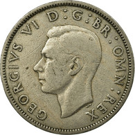 Monnaie, Grande-Bretagne, George VI, Florin, Two Shillings, 1949, TB+ - J. 1 Florin / 2 Schillings