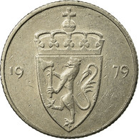 Monnaie, Norvège, Olav V, 50 Öre, 1979, TB+, Copper-nickel, KM:418 - Norway