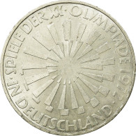 Monnaie, République Fédérale Allemande, 10 Mark, 1972, Munich, TTB, Argent - Otros & Sin Clasificación