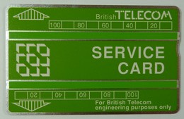 UK - Great Britain - Landis &Gyr - BTS004 - Green Service - 326B - 200 Units - Mint - BT Engineer BSK Dienst Und Test