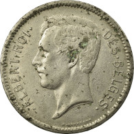 Monnaie, Belgique, 5 Francs, 5 Frank, 1933, B+, Nickel, KM:97.1 - 5 Frank & 1 Belga