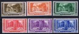 Vatican Sa 55 - 60 Postfrisch/neuf Sans Charniere /MNH/** 1938 Gum Discolored 75 C Has A Light Gum Fold - Unused Stamps