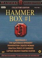 HAMMER BOX # 1 - 5 DVD - QUATERMASS - FRANKENSTEIN - DRACULA - CAPTAIN KRONOS - PAYS-BAS - Horror