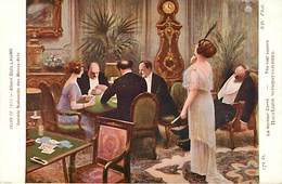 Salon 1913 Albert Guillaume  Cartes A Jouer  Peinture Tableaux - Carte Da Gioco