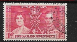 BECHUANALAND  1937 Coronation Of King George V And Queen Elizabeth  U - 1885-1964 Herrschaft Von Bechuanaland