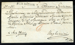 NYÍRBÁTOR 1841. Szép Levél " NYIR BÁTHOR" Bélyegzéssel Ungvárra Küldve - ...-1867 Prephilately