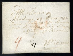 NAGYSZOMBAT 1752. Portós Levél, Tartalommal , Kézírásos Helymegjelöléssel Bécsbe Küldve. Báró Amade Család! - ...-1867 Prephilately