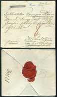 CSÍKMARTONFALVA 1830. Szép Portós Levél , érdekes Tartalommal , Ritka Jó Minőségű, Negatív Bélyegzéssel Marosvásárhelyre - ...-1867 Prephilately