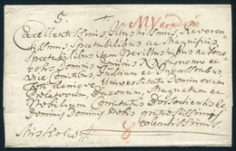 NAGYVÁRAD 1761. Nagyon Szép Portós Levél "'M Varadinó' Kézírásos Helymegjelöléssel Miskolcra Küldve. A Szakirodalom Szer - ...-1867 Prephilately