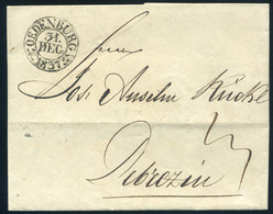 SOPRON 1837. Szép Portós Levél Tartalommal Debrecenbe Küldve - ...-1867 Prephilately