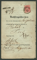 SZIGETVÁR 1867. Tudakozvány, 5Kr Bérmentesítéssel - Used Stamps