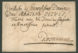 CSETNEK 1756. Major Pál 1711-1758. Lelkész,könyvtáros, Gyönyörű Magyar Nyelvű Levele (könyvlopással Vádolják) Rozsnyóra  - ...-1867 Vorphilatelie