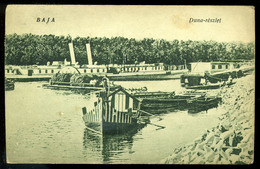 BAJA 1922. Régi Képeslap, Kivésett, Megszállási Bélyegzéssel  /  Vintage Pic. P.card Erased Occupation Pmk - Hungary