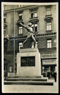 BUDAPEST 32-es Tere , Ritka Fotós Képeslap, Zálogházzal  /  Budapest Pawnshop Vintage Pic. P.card - Hungary