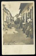 UKRAJNA Wladimir-Wolynsk , Zsidó Negyed Régi Fotós Képeslap, Tábori Postával  /  UKRAINE Jewish Quarter Vintage Pic. P.c - Religion &  Esoterik