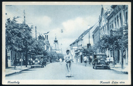 KESZTHELY 1936. Régi Képeslap, Automobile , Rendőr  /  1936 Vintage Pic. P.card Automobile , Police - Hungría