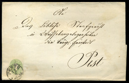 PEST 1861. Szép 3Kr-os Helyi Levél  (44000.-) - Used Stamps