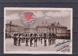 Danemark - Carte Postale De 1912 - Oblit Kjobenhavn - Exp Vers Bruxelles - Vue Amalienborg Slot - Briefe U. Dokumente