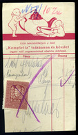 SZÁMOLÓ CÉDULA  Régi Reklám Grafika , Kompletta  /  Vintage Adv. Graphics BAR TAB, Kompletta - Ohne Zuordnung