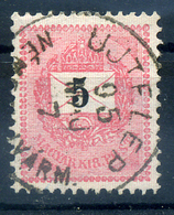 UJTELEP / Neustift Bei Güssing  5Kr Szép Bélyegzés - Used Stamps