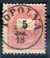 TOPOLYA  5Kr Szép Bélyegzés - Used Stamps