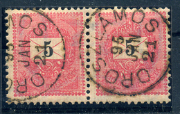 OROSZLÁMOS 5Kr Pár  Szép Bélyegzés - Used Stamps