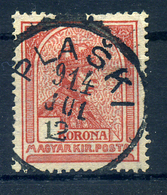 PLASKI  Szép Egykörös Bélyegzés - Used Stamps