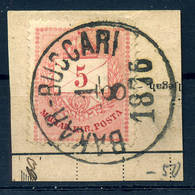BAKAR BUCCARI 5Kr Szép Bélyegzés - Used Stamps