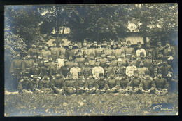 KIRÁLYHIDA 1909. Katonák, Fotós Képeslap  /  Military Vintage Pic. P.card - Gebruikt