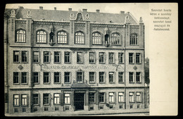 BUDAPEST 1905. Cca. Szentkirályi Utca, Ferencz József Tanítók Háza, Régi Képeslap  /  Franz Joseph House Of Teachers Vin - Ungarn