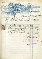 BUDAPEST 1913. Gruber János , Fejléces,céges Számla - Ohne Zuordnung